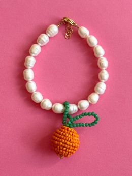 Bransoletka Pearls Orange