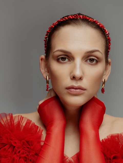 Kolczyki Coral Light