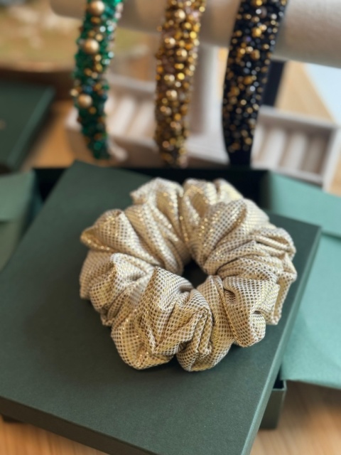 Jedwabna scrunchie SILK