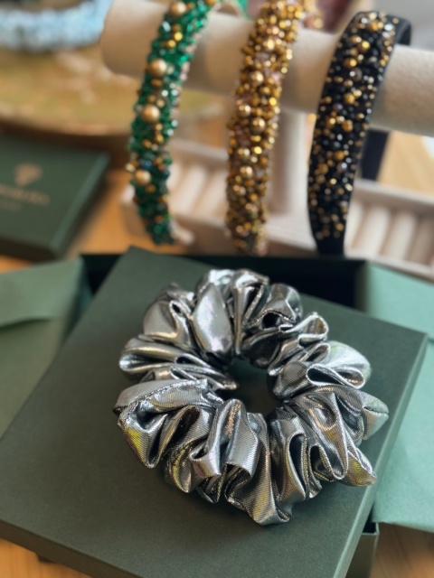 Jedwabna scrunchie SILK