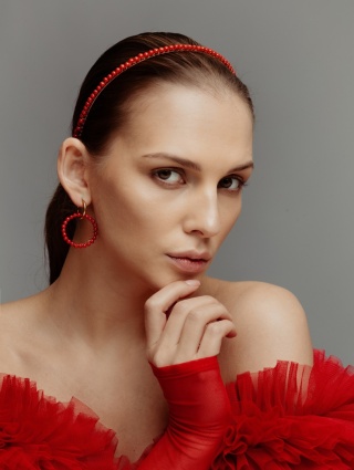 Kolczyki Coral Classic