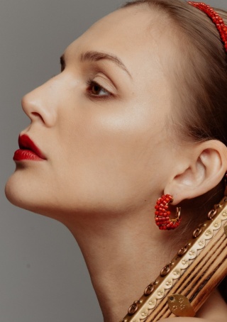 Kolczyki Highland Coral