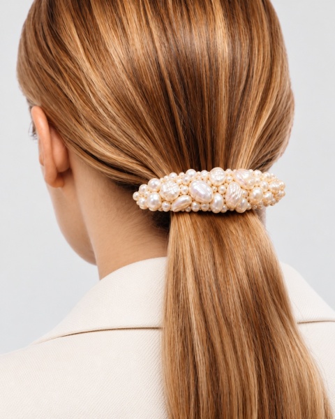 Baltic Pearl Clip – spinka z naturalnych pereł