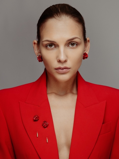 Szpilka Coral Lady Pin